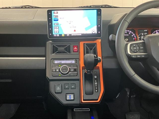 タフトＧターボ　カーナビ　ワイヤレス充電器　ＵＳＢ接続端子サポカーＳワイド適合　ドラレコ　パノラマモニター対応　スカイフィールトップ　電動パーキングブレーキ　全車速追従機能付ＡＣＣ　ステアリングスイッチ　シートヒーター　ＵＳＢ接続端子　ワイヤレス充電器（神奈川県）の中古車