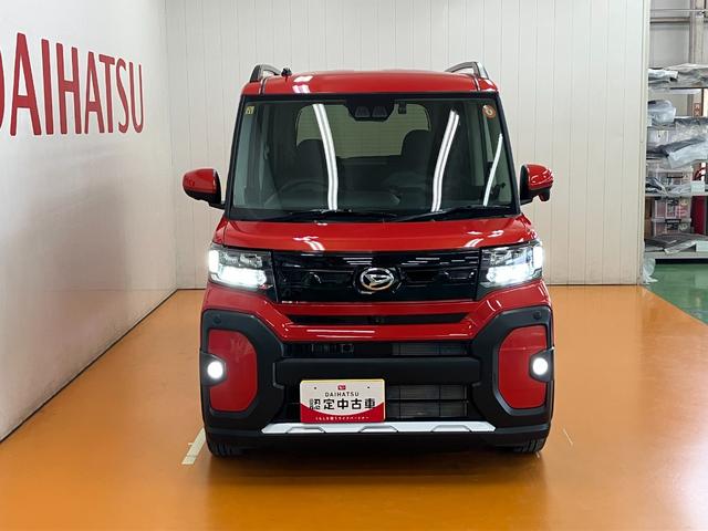 タントファンクロスターボサポカーSワイド適合 パノラマモニター対応 ミラクルオープンドア 両側オートスライドドア 電動パーキングブレーキ ステアリングスイッチ シートヒーター コーナーセンサー 全車速追従機能付ACC(神奈川県)の中古車