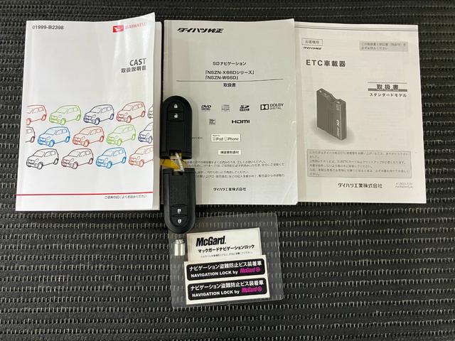 キャストスポーツＳＡII　ナビ　Ｂカメラ　ＥＴＣ　キーフリーＢカメラ　ナビ　ステアリングスイッチ　パドルシフト　シートヒーター　Ｐスタート　誤発進抑制装置　横滑り防止機能　アイドリングストップ　ＥＴＣ　電動格納ミラー　パワーウィンドウ　キーフリー（神奈川県）の中古車