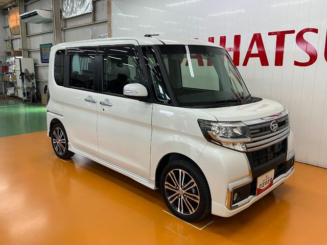 タントカスタムRS トップエディションSAIIスマアシ ミラクルオープンドア 両側オートスライドドア Bカメラ ステアリングスイッチ Pスタート エコアイドル 横滑り防止機能 誤発進抑制機能 ETC 電動格納ミラー キーフリー(神奈川県)の中古車