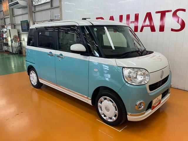ムーヴキャンバスＧメイクアップＶＳ　ＳＡIII　ドラレコ　Ｂカメラ　ナビサポカーＳワイド適合　ドラレコ　Ｂカメラ　ナビ　パノラマモニター対応　ステアリングスイッチ　Ｐスタート　両側オートスライドドア　誤発進抑制装置　横滑り防止機能　オートハイビーム　ＥＴＣ　キーフリー（神奈川県）の中古車