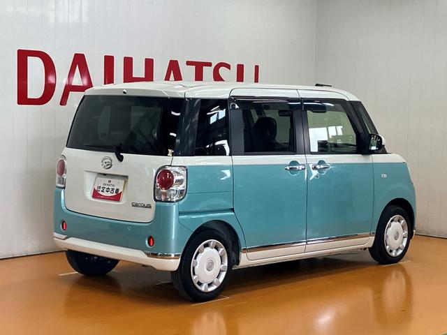 ムーヴキャンバスＧメイクアップＶＳ　ＳＡIII　ドラレコ　Ｂカメラ　ナビサポカーＳワイド適合　ドラレコ　Ｂカメラ　ナビ　パノラマモニター対応　ステアリングスイッチ　Ｐスタート　両側オートスライドドア　誤発進抑制装置　横滑り防止機能　オートハイビーム　ＥＴＣ　キーフリー（神奈川県）の中古車