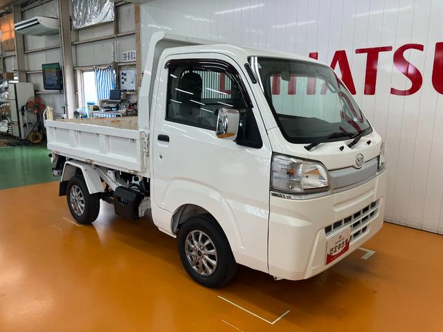 ハイゼットトラック多目的ダンプ　５ＭＴ　ドラレコ　４ＷＤ　センターデフロックドラレコ　荷台作業灯　ラジオチューナー　エアコン　アクセサリーソケット　４ＷＤ切り替えスイッチ　センターデフロック　光軸調整ダイヤル　５ＭＴ　ＥＴＣ　アルミホイール（神奈川県）の中古車