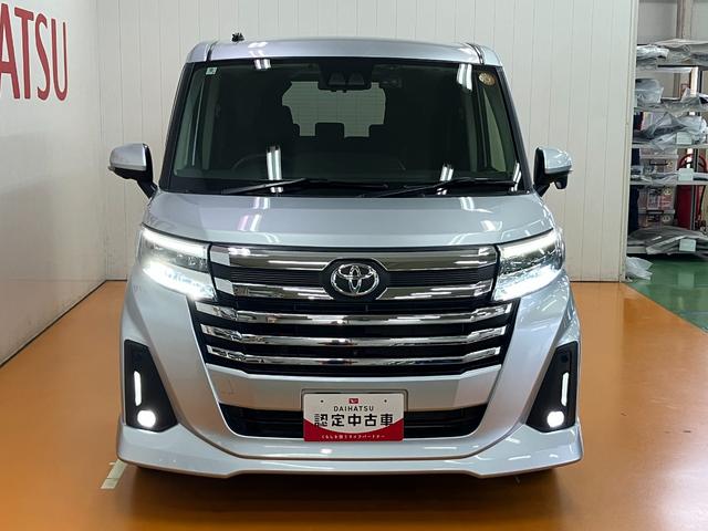 ルーミー 中古車 カスタムＧサポカーＳワイド適合　ドラレコ　パノラマモニター対応　ディスプレイオーディオ　両側オートスライドドア　全車速追従機能付ＡＣＣ　電動パーキングブレーキ　ＵＳＢ接続端子　シートヒーター　コーナーセンサー