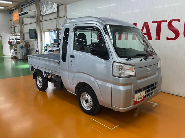 ハイゼットトラックジャンボスタンダード4WD カーナビ ドラレコ ETC 三方開 Pスタート エアコン 光軸調整ダイヤル コーナーセンサー アイドリングストップ 横滑り防止機能 誤発進抑制機能 アクセサリーソケット 電動格納ミラー(神奈川県)の中古車