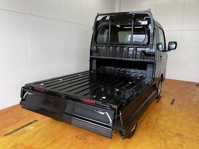 ハイゼットトラックジャンボエクストラ三方開 ゴムマット CVT エアコン Pスタート アクセサリーソケット アイドリングストップ コーナーセンサー 荷台作業灯 電動格納ミラー キーフリー(神奈川県)の中古車