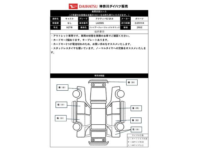キャストアクティバG SAIIカーナビ デザインフィルムトップ Bカメラ ステアリングスイッチ Pスタート エコアイドル 横滑り防止機能 誤発進抑制機能 電動格納ミラー パワーウインドウ キーフリー(神奈川県)の中古車