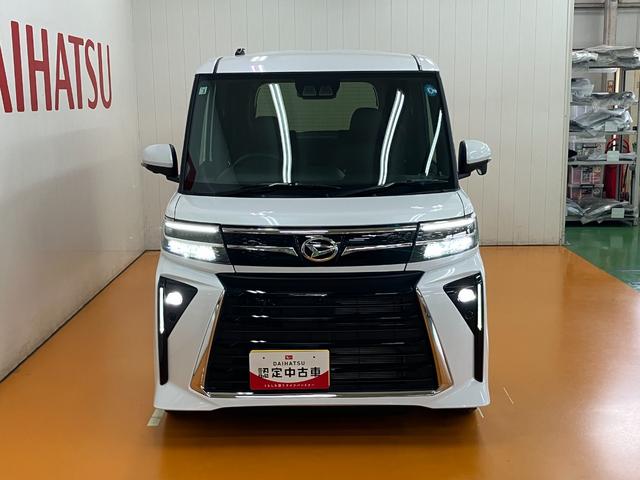 タント 中古車 カスタムＲＳリミテッドＥＴＣ　パノラマモニター対応　ミラクルオープンドア　全車速追従機能付ＡＣＣ　両側オートスライドドア　電動パーキングブレーキ　ステアリングスイッチ　シートヒーター　オートエアコン　コーナーセンサー