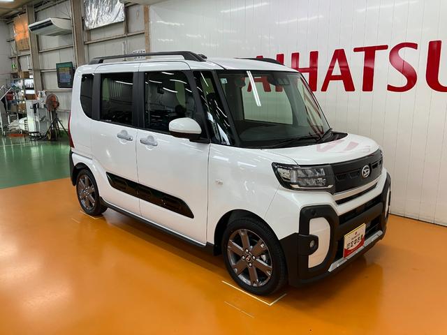 タントファンクロスターボリミテッド純正カーナビ ETC ミラクルオープンドア 両側オートスライドドア 電動パーキングブレーキ 全車速追従機能付ACC ステアリングスイッチ シートヒーター コーナーセンサー Pスタート キーフリー(神奈川県)の中古車