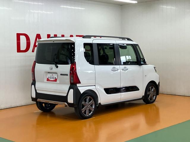 タントファンクロスターボリミテッド純正カーナビ ETC ミラクルオープンドア 両側オートスライドドア 電動パーキングブレーキ 全車速追従機能付ACC ステアリングスイッチ シートヒーター コーナーセンサー Pスタート キーフリー(神奈川県)の中古車