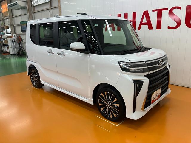 タントカスタムＲＳリミテッドパノラマモニター対応　ＥＴＣ　ミラクルオープンドア　両側オートスライドドア　ミラクルウォークスルー　全車速追従機能付ＡＣＣ　ステアリングスイッチ　シートヒーター　キーフリー（神奈川県）の中古車