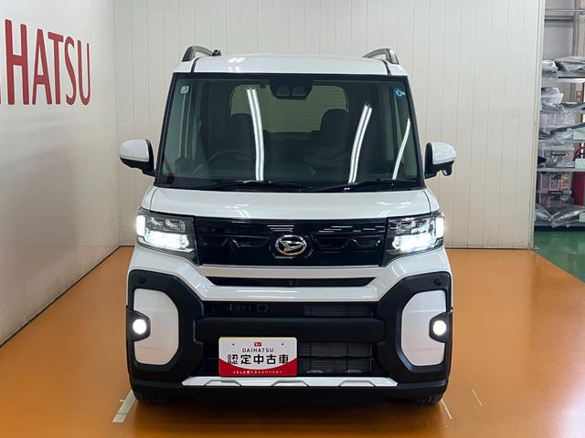 タント 中古車 ファンクロスターボディスプレイオーディオ　ＵＳＢ接続端子　ＥＴＣ　パノラマモニター対応　ミラクルオープンドア　両側オートスライドドア　電動パーキングブレーキ　ステアリングスイッチ　シートヒーター　コーナーセンサー