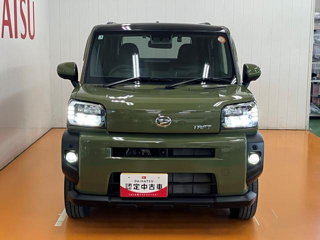 タフト 中古車 Ｇターボドラレコ　パノラマモニター対応　Ｂカメラ　ナビ　電動パーキングブレーキ　全車速追従機能付ＡＣＣ　ＥＴＣ　Ｐスタート　誤発進抑制装置　横滑り防止機能　コーナーセンサー　スカイフィールトップ　キーフリー
