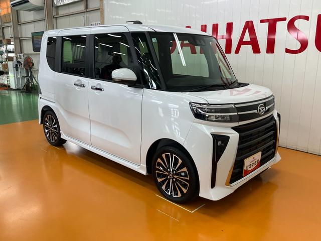 タントカスタムＲＳリミテッドパノラマモニター対応　ＥＴＣ　ミラクルオープンドア　両側オートスライドドア　全車速追従機能付ＡＣＣ　電動パーキングブレーキ　ステアリングスイッチ　シートヒーター　コーナーセンサー　キーフリー（神奈川県）の中古車