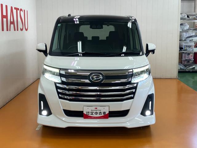 トールカスタムＧ　ターボ　ドラレコ　ナビ　Ｂカメラ　ＥＴＣ　ＡＣＣサポカーＳワイド適合　ドラレコ　ナビ　パノラマモニター対応　全車速追従機能付ＡＣＣ　電動パーキングブレーキ　Ｐスタート　両側オートスライドドア　誤発進抑制装置　横滑り防止機能　ＥＴＣ　キーフリー（神奈川県）の中古車