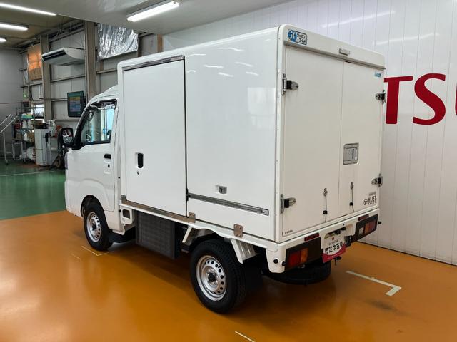 ハイゼットトラックＦＲＰ中温片側スライドドア　ドラレコ　Ｂカメラ　ＰスタートサポカーＳワイド適合　ドラレコ　冷凍車　片側スライドドア　Ｂカメラ　４ＷＤ切り替えスイッチ　誤発進抑制装置　横滑り防止機能　コーナーセンサー　ＥＴＣ　Ｄインナーミラー　電動格納ミラー　キーフリー（神奈川県）の中古車
