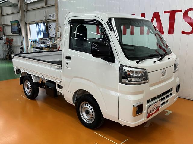 ハイゼットトラックスタンダード ドラレコ ETC ナビ USB キーフリーサポカーSワイド適合 ドラレコ 荷台作業ライト ナビ エアコン Pスタート USB入力端子 電動格納ミラー パワーウィンドウ 誤発進抑制装置 横滑り防止機能 コーナーセンサー ETC キーフリー(神奈川県)の中古車