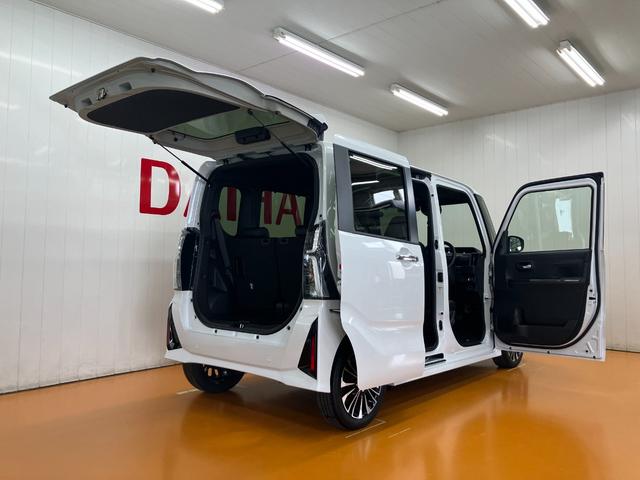タントカスタムRSリミテッド アダプティブクルーズコントロールパノラマモニター対応 ミラクルオープンドア 両側オートスライドドア ETC 電動パーキングブレーキ ステアリングスイッチ シートヒーター オートエアコン コーナーセンサー キーフリー(神奈川県)の中古車