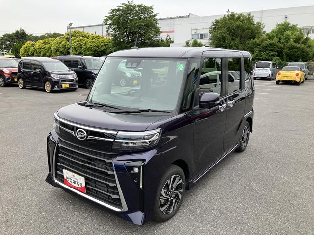 タントカスタムXバックカメラ 両側電動スライドドア シートヒーター 電動パーキングブレーキ LEDヘッドライト&フォグランプ オートライト 上下2段調節式デッキボード コーナーセンサー 衝突被害軽減ブレーキ(千葉県)の中古車