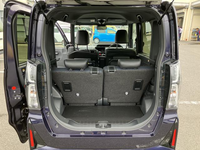 タントカスタムＸバックカメラ　両側電動スライドドア　シートヒーター　電動パーキングブレーキ　ＬＥＤヘッドライト＆フォグランプ　オートライト　上下２段調節式デッキボード　コーナーセンサー　衝突被害軽減ブレーキ（千葉県）の中古車