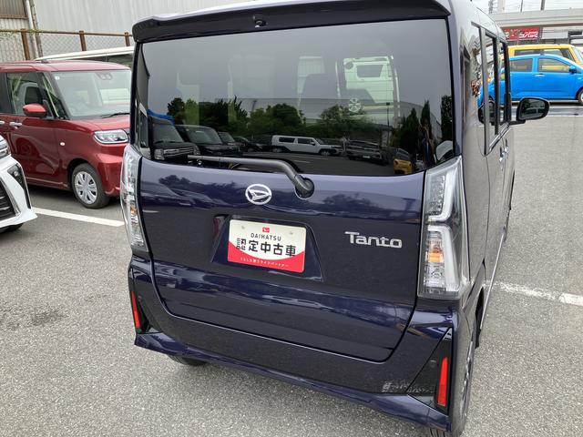 タントカスタムＸバックカメラ　両側電動スライドドア　シートヒーター　電動パーキングブレーキ　ＬＥＤヘッドライト＆フォグランプ　オートライト　上下２段調節式デッキボード　コーナーセンサー　衝突被害軽減ブレーキ（千葉県）の中古車