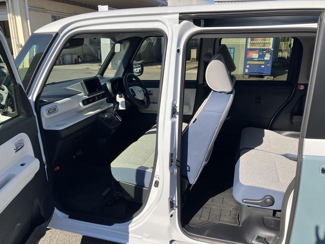 ムーヴキャンバスストライプスＧ両側パワースライドドア／ＬＥＤヘッドランプ／オートライト／シートヒーター／次世代スマートアシスト／バックカメラ／キーフリー／ベンチシート／コーナーセンサー／サイドエアバック（千葉県）の中古車