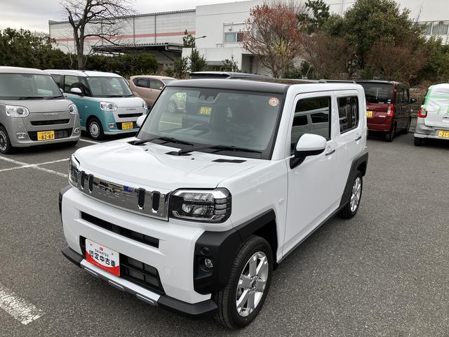 タフトＧ　クロムベンチャーＬＥＤヘッドランプ　オートライト　オートハイビーム　バックカメラ　コーナーセンサー電動パーキングブレーキ　衝突被害軽々滅ブレーキ　プッシュボタンスタートキーフリーシステム　アルミホイール（千葉県）の中古車