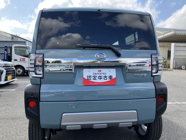 タフトＧターボ　クロムベンチャー全周囲モニター　ガラスルーフ　ルーフレール　ＬＥＤヘッドランプ　オートライト　オートハイビーム　コーナーセンサー　シートヒーター　電動駐車ブレーキ　オートホールド機能　革巻ステアリング　アルミホイール（千葉県）の中古車