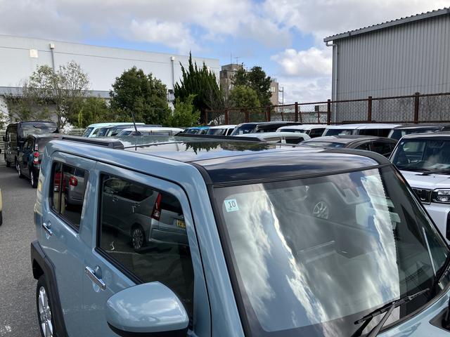 タフトＧターボ　クロムベンチャー全周囲モニター　ガラスルーフ　ルーフレール　ＬＥＤヘッドランプ　オートライト　オートハイビーム　コーナーセンサー　シートヒーター　電動駐車ブレーキ　オートホールド機能　革巻ステアリング　アルミホイール（千葉県）の中古車