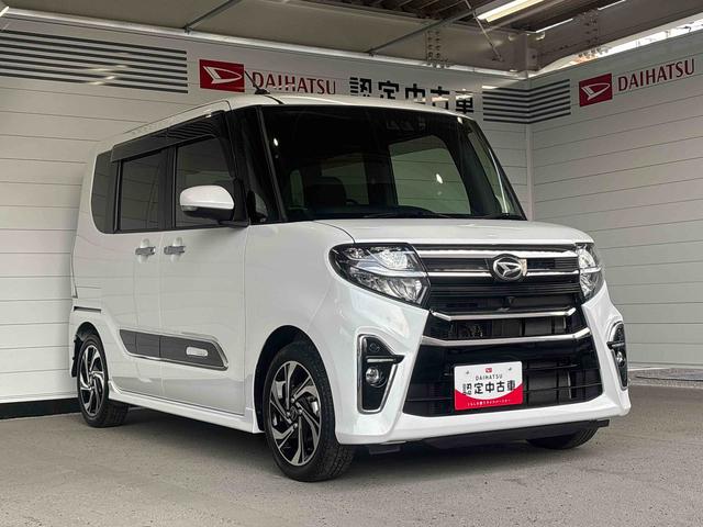 タントカスタムRSスタイルセレクション9インチスタイリッシュメモリーナビ パノラマカメラ ETC ドライブレコーダー オートエアコン フロントシートヒーター 左右パワースライドドア 電動パーキングブレーキ 運転席ロングスライドシート(奈良県)の中古車