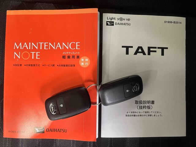 タフトＸターボワイドエントリーメモリーナビ　パノラマカメラ　ＥＴＣ　ドライブレコーダー　外装オプション（フードメッキ　フォグランプリフレクタホワイト　アンダーホワイトガーニッシュ）装着　電動パーキングブレーキ（奈良県）の中古車