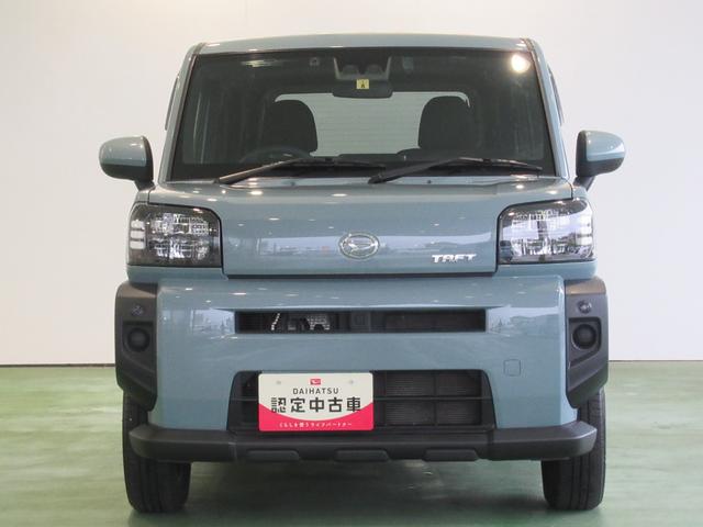 タフトＸターボ４ＷＤ　ナビ　ドラレコ　ＥＴＣ　プッシュボタンスタ−ト　衝突被害軽減ブレーキ　コ−ナ−センサ−　アイドリングストップ機能　電動パーキング　バックカメラ　ガラスル−フ　ＬＥＤヘッドライト（奈良県）の中古車