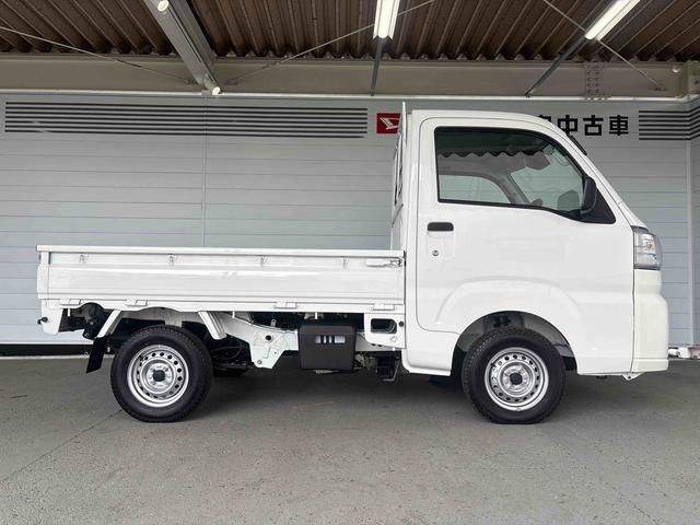 ハイゼットトラックスタンダードアイドリングストップ　マニュアルエアコン　ＡＭ／ＦＭラジオ　コーナーセンサー（奈良県）の中古車