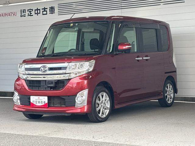 タントカスタムＸ　ＳＡＬＥＤ　運転席エアバック　衝突回避支援システム　助手席側パワースライドドア　アルミホイール　キーフリー　ＡＢＳ　Ｂカメラ（奈良県）の中古車