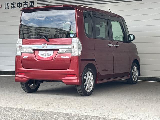 タントカスタムＸ　ＳＡＬＥＤ　運転席エアバック　衝突回避支援システム　助手席側パワースライドドア　アルミホイール　キーフリー　ＡＢＳ　Ｂカメラ（奈良県）の中古車