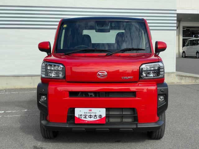 タフトＧターボナビゲーション　バックカメラ　ドライブレコーダー　電動パーキング　ＬＥＤヘッドランプ　前席シートヒーター　オートエアコン　コーナーセンサー　アイドリングストップ　キーフリーシステム（奈良県）の中古車