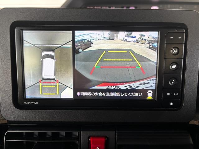 タントカスタムＲＳターボ車　純正ナビ　パノラマモニター　ドライブレコーダー　ＥＴＣ　両側電動スライドドア　運転席・助手席シートヒーター　アルミホイール　電動格納式ドアミラー　電動パーキングブレーキ（奈良県）の中古車
