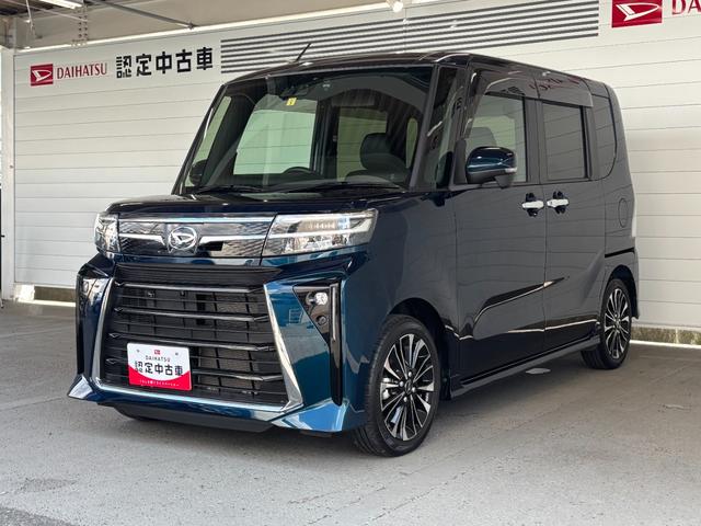 タントカスタムＲＳターボ車　純正ナビ　パノラマモニター　ドライブレコーダー　ＥＴＣ　両側電動スライドドア　運転席・助手席シートヒーター　アルミホイール　電動格納式ドアミラー　電動パーキングブレーキ（奈良県）の中古車
