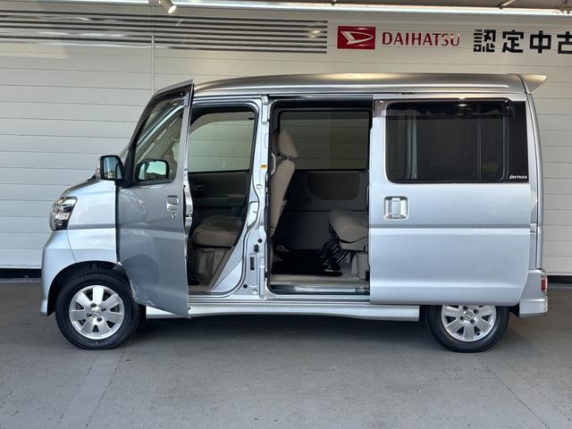 アトレーワゴンカスタムターボＲＳリミテッド助手席側パワースライドドア　オートエアコン　ＥＴＣ車載器　電動格納式ドアミラー　パワーウィンドウ　アルミホイール　キーレスエントリーシステム（奈良県）の中古車