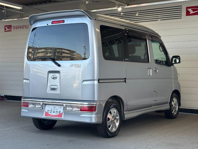 アトレーワゴンカスタムターボＲＳリミテッド助手席側パワースライドドア　オートエアコン　ＥＴＣ車載器　電動格納式ドアミラー　パワーウィンドウ　アルミホイール　キーレスエントリーシステム（奈良県）の中古車