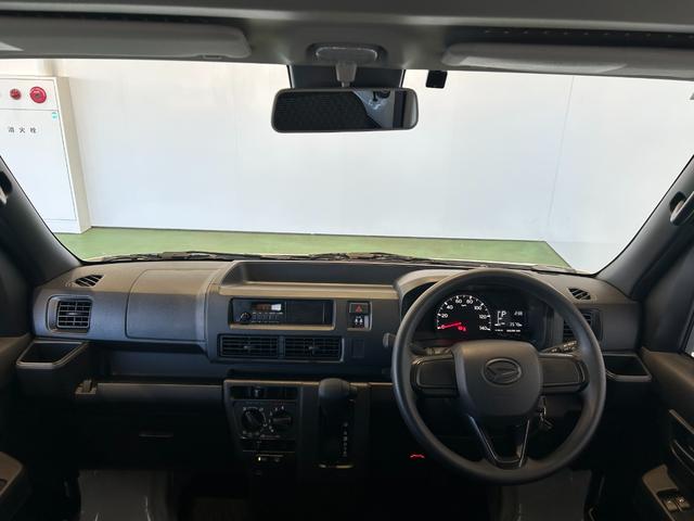 ハイゼットカーゴＤＸラジオチューナー　ＥＴＣ車載器　マニュアルエアコン　運転席・助手席パワーウィンドウ　アイドリングストップ機能　コーナーセンサー　衝突被害軽減ブレーキ　キーレスエントリーシステム（奈良県）の中古車