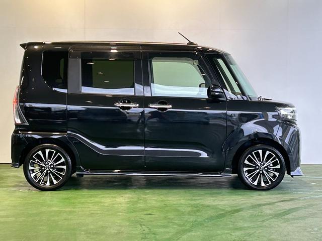 タントカスタムRSタ−ボ バックカメラ対応 ETC 電動パーキング プッシュボタンスタ−ト 両側電動スライドドア コ−ナ−センサ− 衝突被害軽減ブレーキ アイドリングストップ機能 シ−トヒ−タ− LEDヘッドライト(奈良県)の中古車