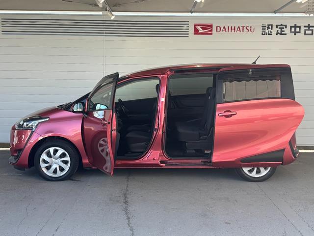 シエンタＧナビゲーション　バックカメラ　両側電動スライドドア　ＥＴＣ車載器　後席モニター　電動格納式ドアミラー　パワーウィンドウ　アイドリングストップ機能　プッシュスタートスイッチ　キーフリーシステム（奈良県）の中古車