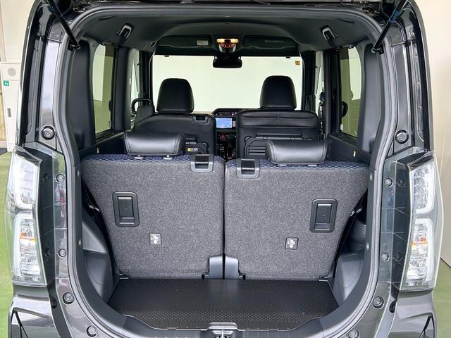 タントカスタムＸ４ＷＤ　ナビ　電動パーキング　両側電動スライドドア　プッシュボタンスタ−ト　コ−ナ−センサ−　衝突被害軽減ブレーキ　アイドリングストップ機能　シ−トヒ−タ−　パノラマモニタ−　ＬＥＤヘッドライト（奈良県）の中古車