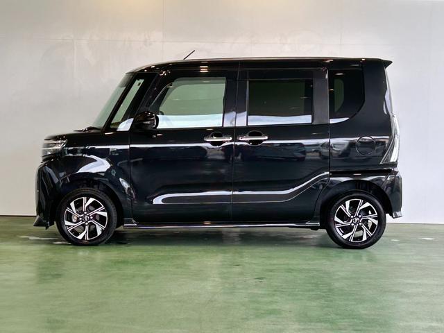 タントカスタムＸ４ＷＤ　ナビ　電動パーキング　両側電動スライドドア　プッシュボタンスタ−ト　コ−ナ−センサ−　衝突被害軽減ブレーキ　アイドリングストップ機能　シ−トヒ−タ−　パノラマモニタ−　ＬＥＤヘッドライト（奈良県）の中古車