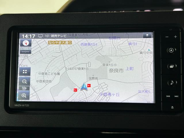 タントカスタムＸナビ　ドラレコ　プッシュボタンスタ−ト　両側電動スライドドア　ロングスライドシ−ト　コ−ナ−センサ−　アイドリングストップ機能　シ−トヒ−タ−　衝突被害軽減ブレーキ　バックカメラ　ＬＥＤヘッドライト（奈良県）の中古車