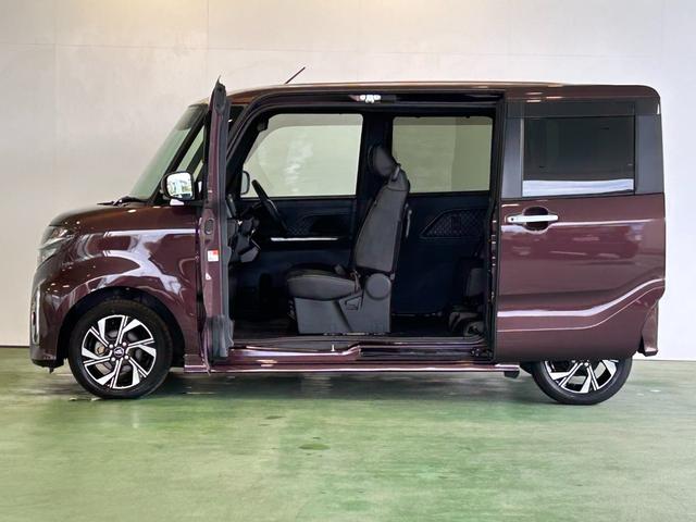 タントカスタムＸナビ　ドラレコ　プッシュボタンスタ−ト　両側電動スライドドア　ロングスライドシ−ト　コ−ナ−センサ−　アイドリングストップ機能　シ−トヒ−タ−　衝突被害軽減ブレーキ　バックカメラ　ＬＥＤヘッドライト（奈良県）の中古車