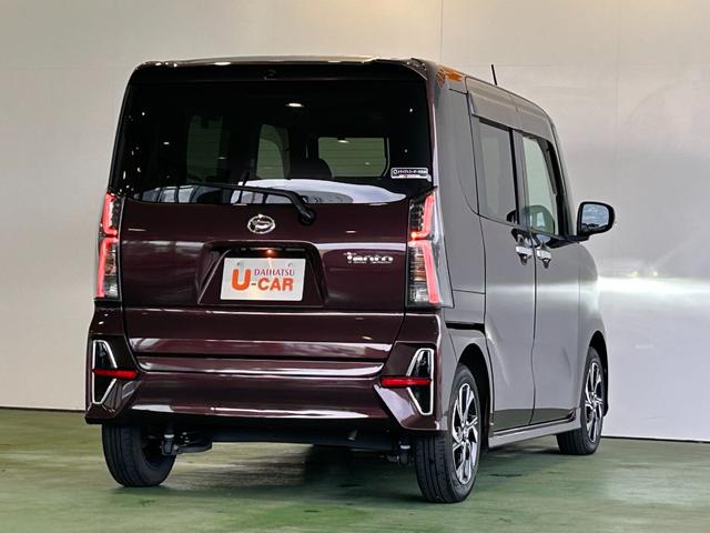 タントカスタムＸナビ　ドラレコ　プッシュボタンスタ−ト　両側電動スライドドア　ロングスライドシ−ト　コ−ナ−センサ−　アイドリングストップ機能　シ−トヒ−タ−　衝突被害軽減ブレーキ　バックカメラ　ＬＥＤヘッドライト（奈良県）の中古車