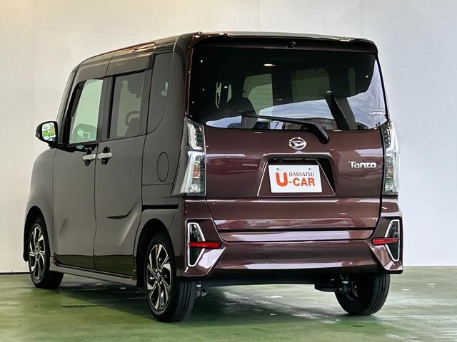 タントカスタムＸナビ　ドラレコ　プッシュボタンスタ−ト　両側電動スライドドア　ロングスライドシ−ト　コ−ナ−センサ−　アイドリングストップ機能　シ−トヒ−タ−　衝突被害軽減ブレーキ　バックカメラ　ＬＥＤヘッドライト（奈良県）の中古車