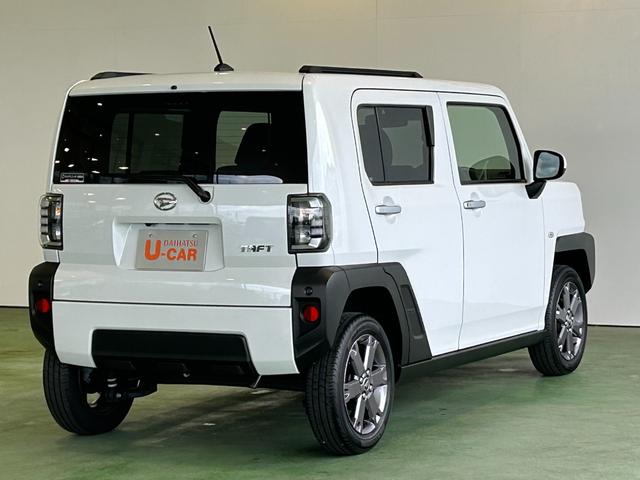 タフトGターボナビ ドラレコ プッシュボタンスタ−ト 衝突被害軽減ブレーキ コ−ナ−センサ− アイドリングストップ機能 電動パーキング クル−ズコントロ−ル バックカメラ(奈良県)の中古車